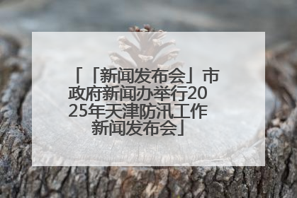 「新闻发布会」市政府新闻办举行2025年天津防汛工作新闻发布会
