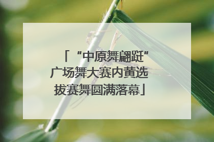 “中原舞翩跹”广场舞大赛内黄选拔赛舞圆满落幕