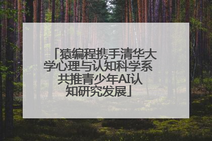 猿编程携手清华大学心理与认知科学系 共推青少年AI认知研究发展