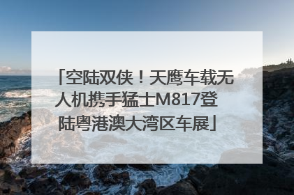 空陆双侠！天鹰车载无人机携手猛士M817登陆粤港澳大湾区车展