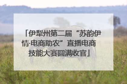 伊犁州第二届“苏韵伊情·电商助农”直播电商技能大赛圆满收官