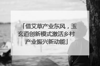 借艾草产业东风，玉玄道创新模式激活乡村产业振兴新动能