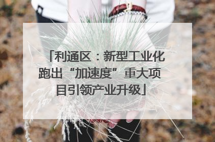 利通区：新型工业化跑出“加速度”重大项目引领产业升级