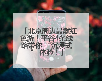 北京周边最燃红色游！平谷4条线路带你 “沉浸式” 体验！