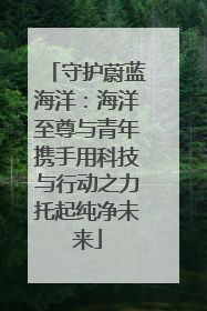 守护蔚蓝海洋：海洋至尊与青年携手用科技与行动之力托起纯净未来