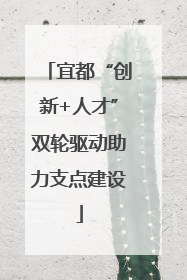 宜都“创新+人才”双轮驱动助力支点建设
