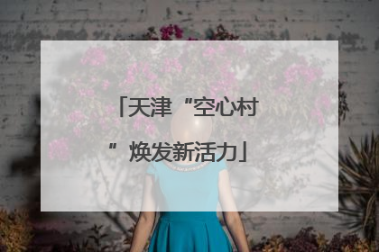 天津“空心村”焕发新活力