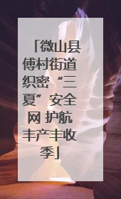 微山县傅村街道织密“三夏”安全网 护航丰产丰收季