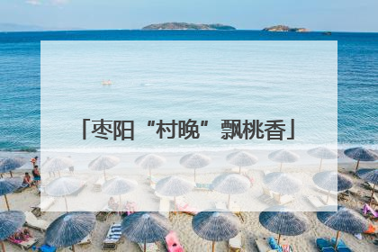 枣阳“村晚”飘桃香