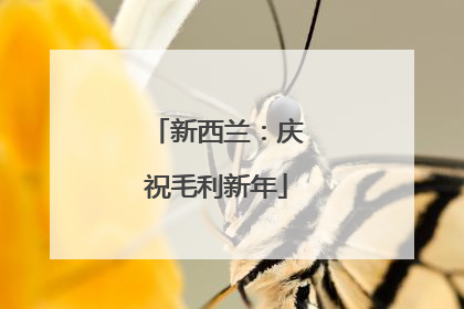 新西兰：庆祝毛利新年