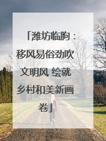 潍坊临朐：移风易俗劲吹文明风 绘就乡村和美新画卷