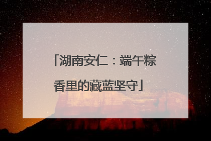 湖南安仁：端午粽香里的藏蓝坚守