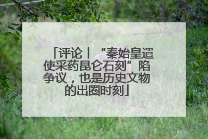 评论丨“秦始皇遣使采药昆仑石刻”陷争议，也是历史文物的出圈时刻