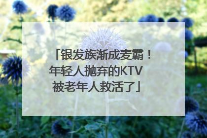 银发族渐成麦霸！年轻人抛弃的KTV被老年人救活了