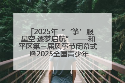 2025年“‘筝’服星空·逐梦启航”——和平区第三届风筝节闭幕式 暨2025全国青少年风筝制作放飞赛（沈阳站）颁奖仪式