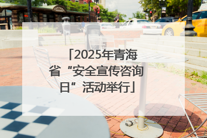 2025年青海省“安全宣传咨询日”活动举行